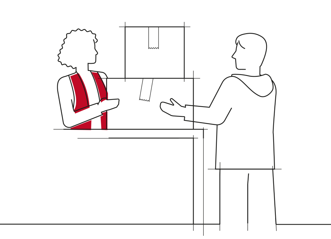 Le retrait des marchandises