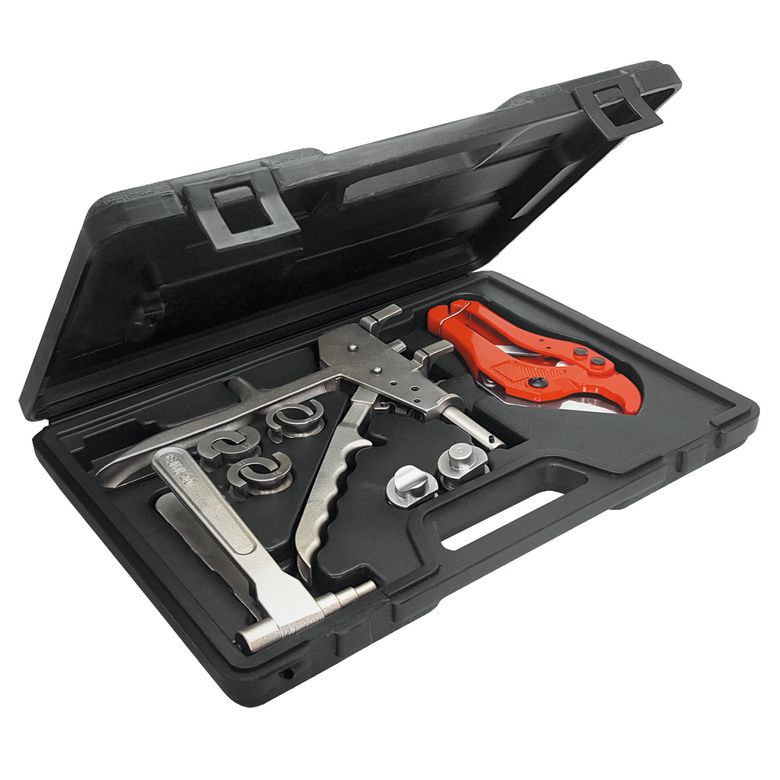 alCoffret de montage per à glissement et pince coupe tubet