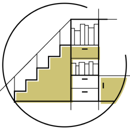 Pièce de vie & Escalier